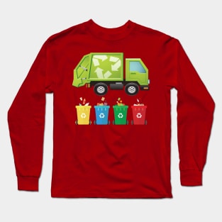 Garbage Truck Long Sleeve T-Shirt